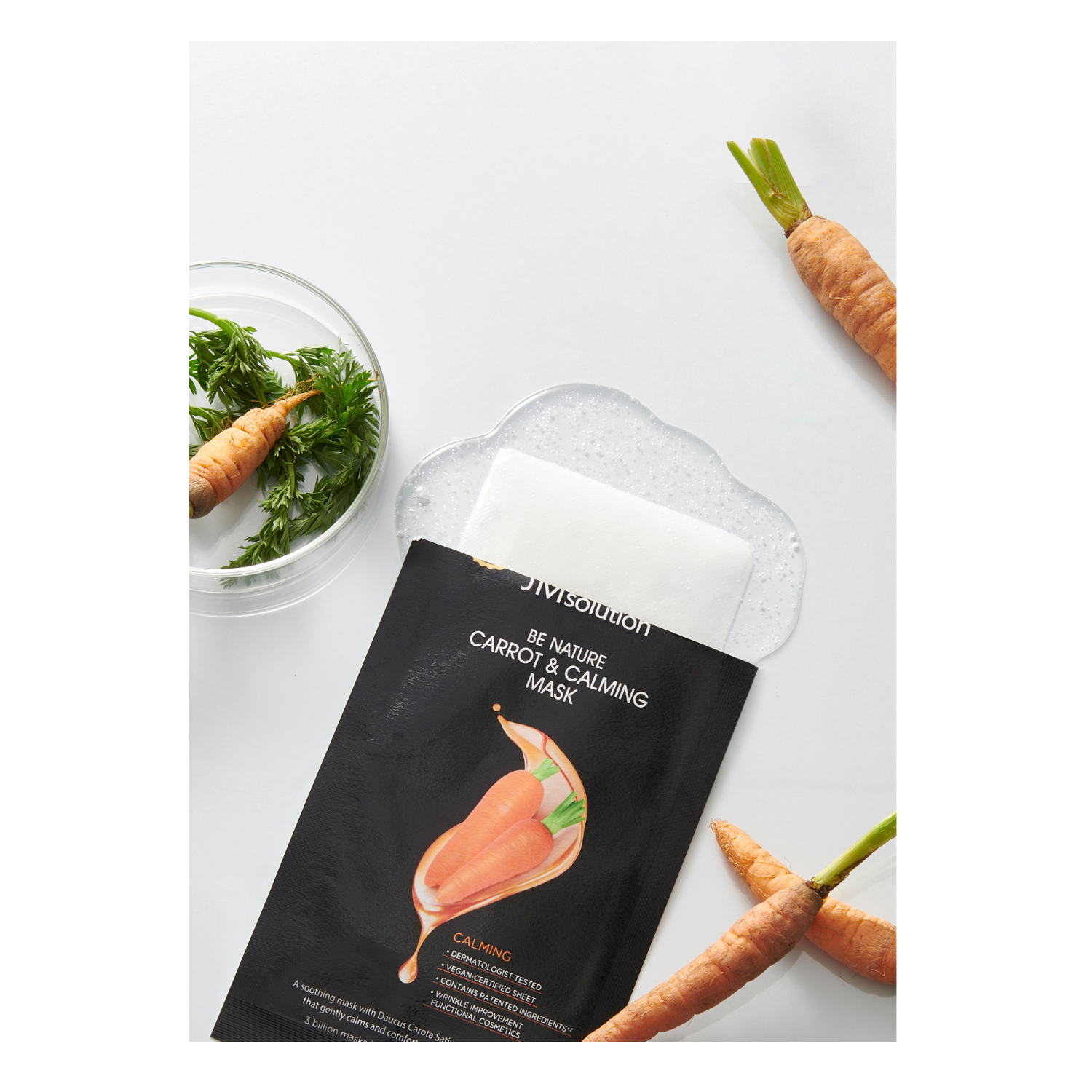 JM Solution Be Nature Carrot & Calming Mask Box 10pcs - Shop K-Beauty in Australia