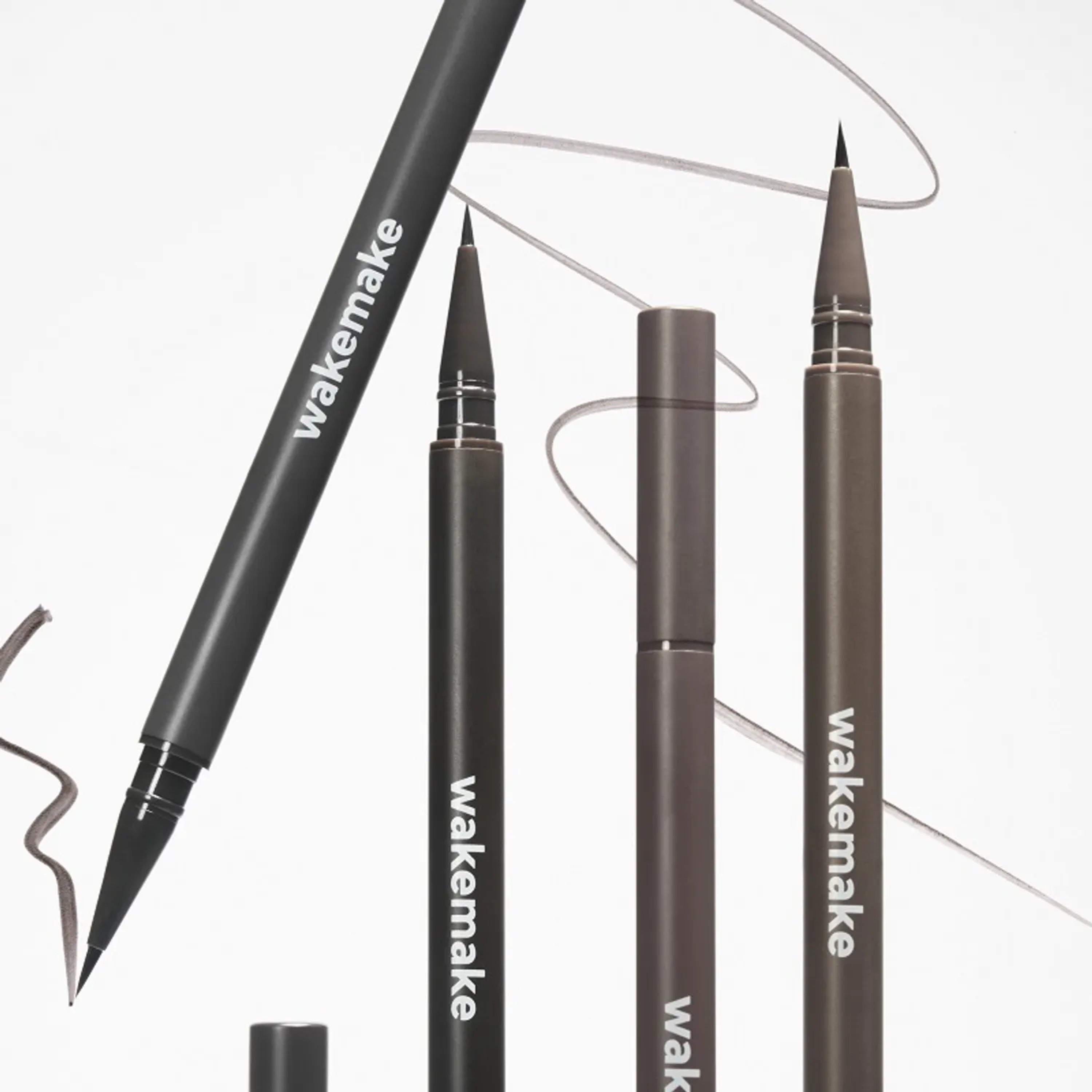 WAKEMAKE Wakemake Real Defining Brush Liner (4 Shades) - Shop K-Beauty in Australia