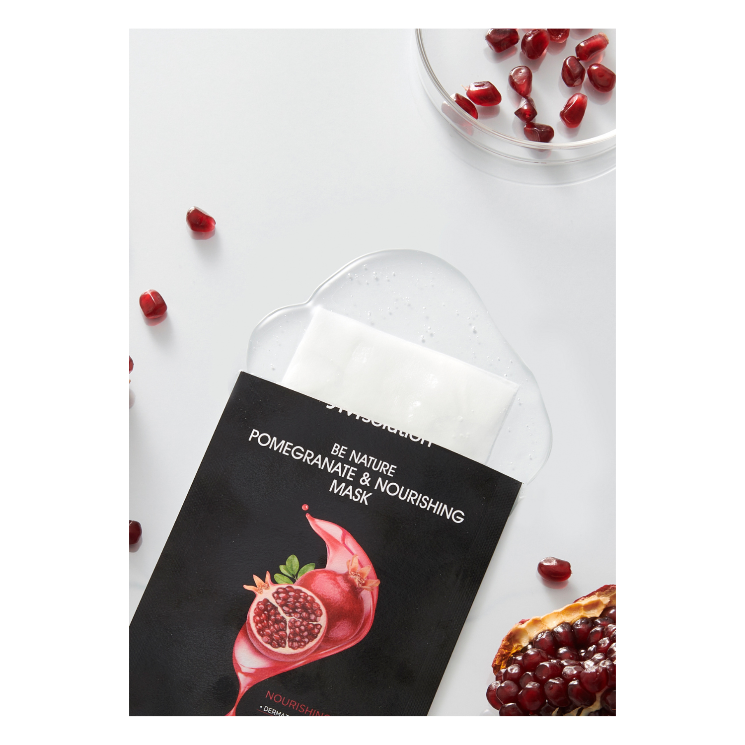 JM Solution Be Nature Pomegranate & Nourishing Mask Box 10pcs - Shop K-Beauty in Australia