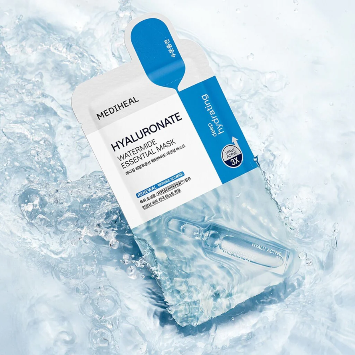 Mediheal Hyaluronate Watermide Essential Mask 1pc - Shop K-Beauty in Australia