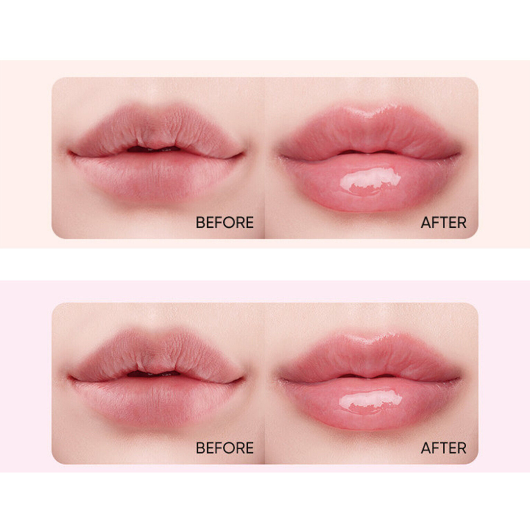 Banila Co volume lip plumper tube showing glossy finish and sleek design, designed to enhance lip fullness and shape.