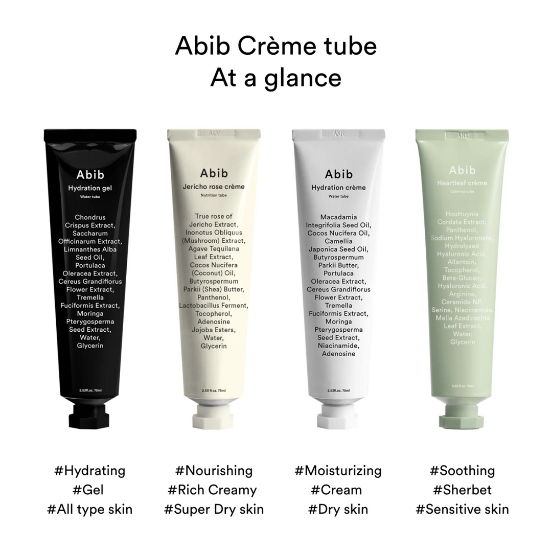 Abib Heartleaf Creme Calming Tube 75ml - Shop K-Beauty in Australia