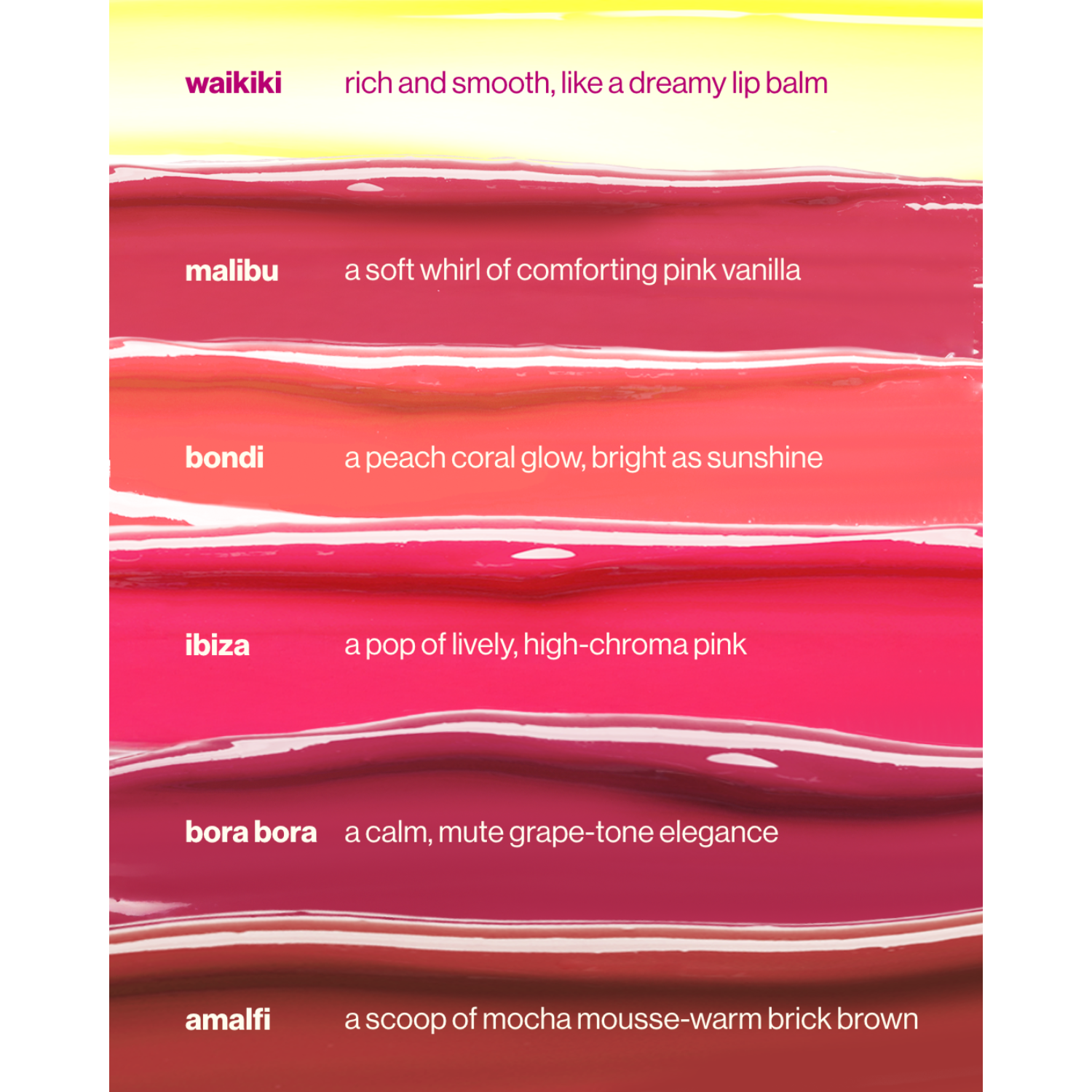 Unleashia Sunset Dazzle Gloss Balm (6 Colours) - Shop K-Beauty in Australia