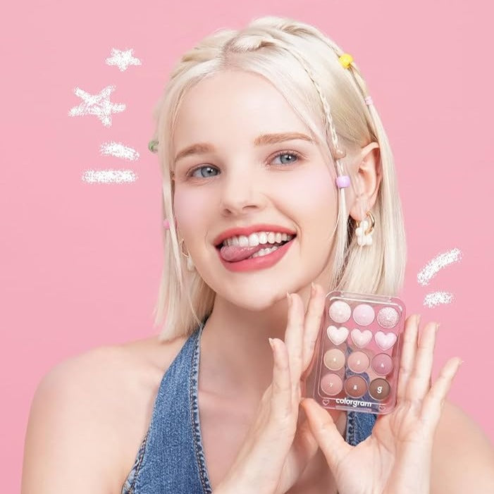 COLORGRAM Pin Point Eyeshadow Palette (4 colours)  -La Cosmetique