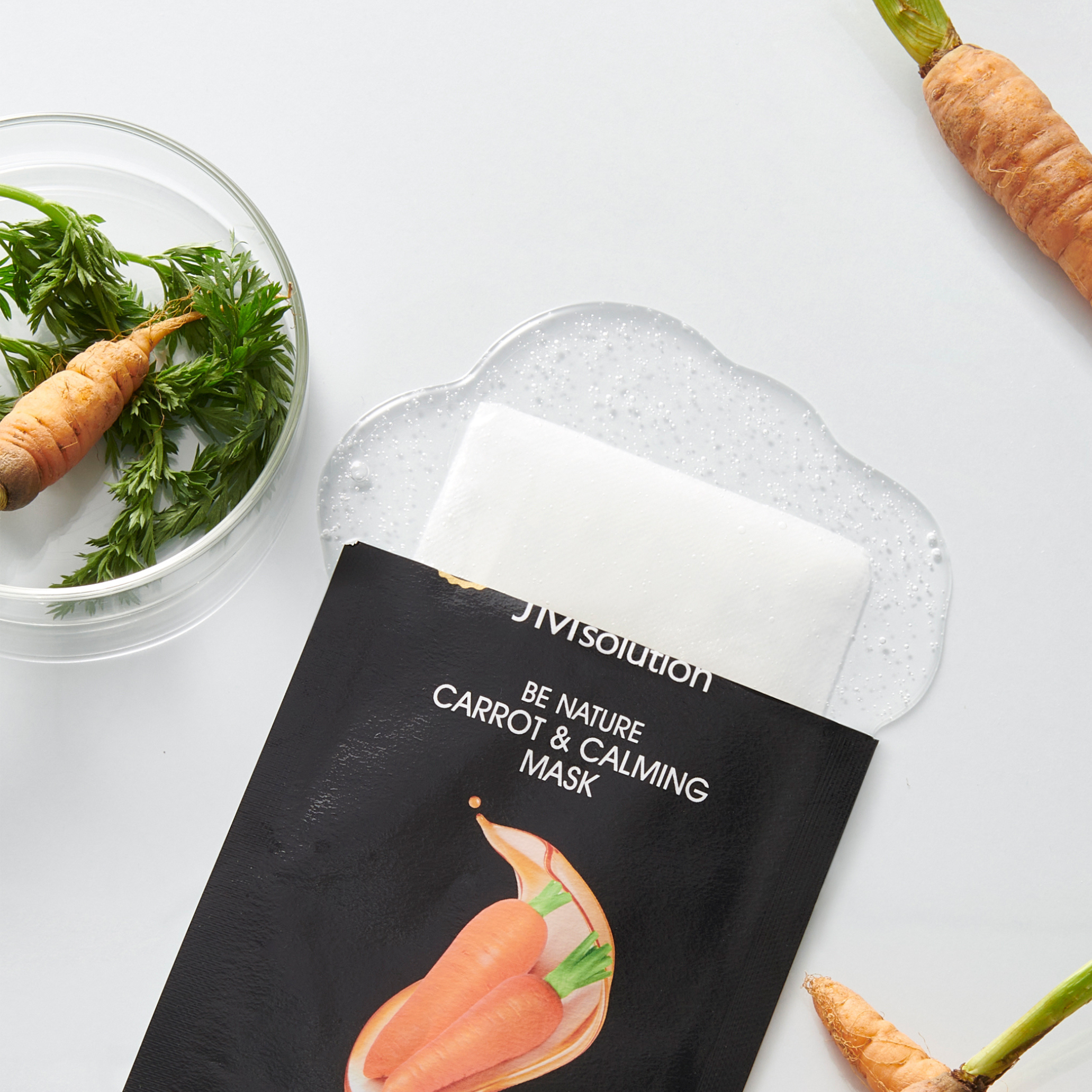 JMsolution Be Nature Carrot & Calming Mask Box [10pcs] - Shop K-Beauty in Australia