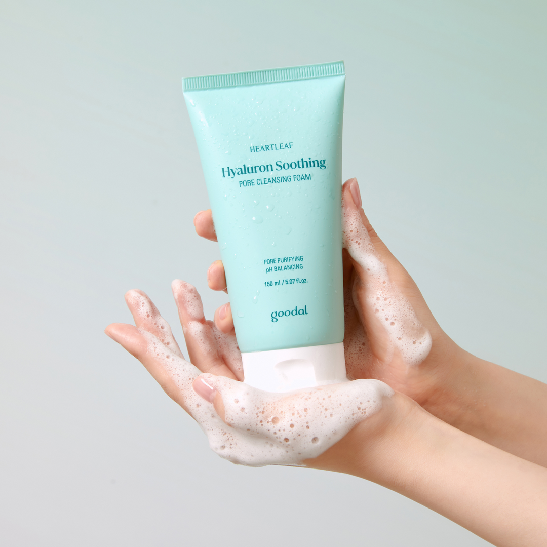 Goodal Houttuynia Cordata Hyaluron Soothing Pore Cleansing Foam 150ml - Shop K-Beauty in Australia