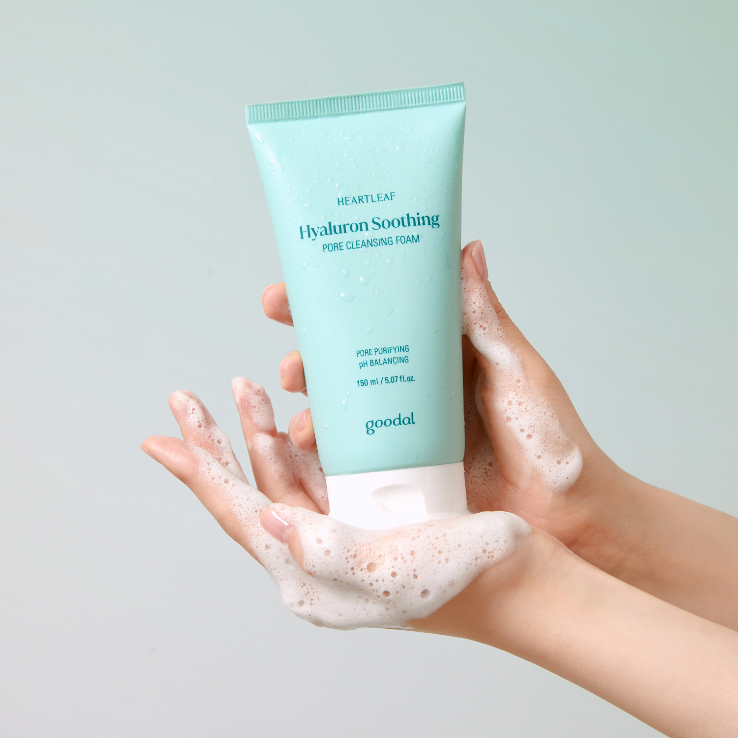 Goodal Houttuynia Cordata Hyaluron Soothing Pore Cleansing Foam 150ml - Shop K-Beauty in Australia