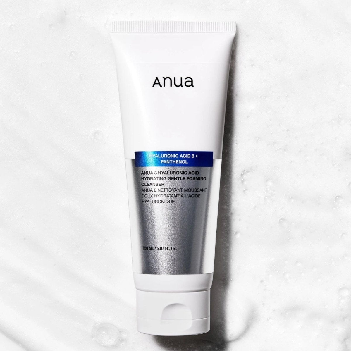 Anua 8 Hyaluronic Acid Hydrating Gentle Foaming Cleanser [150ml] | La Cosmetique