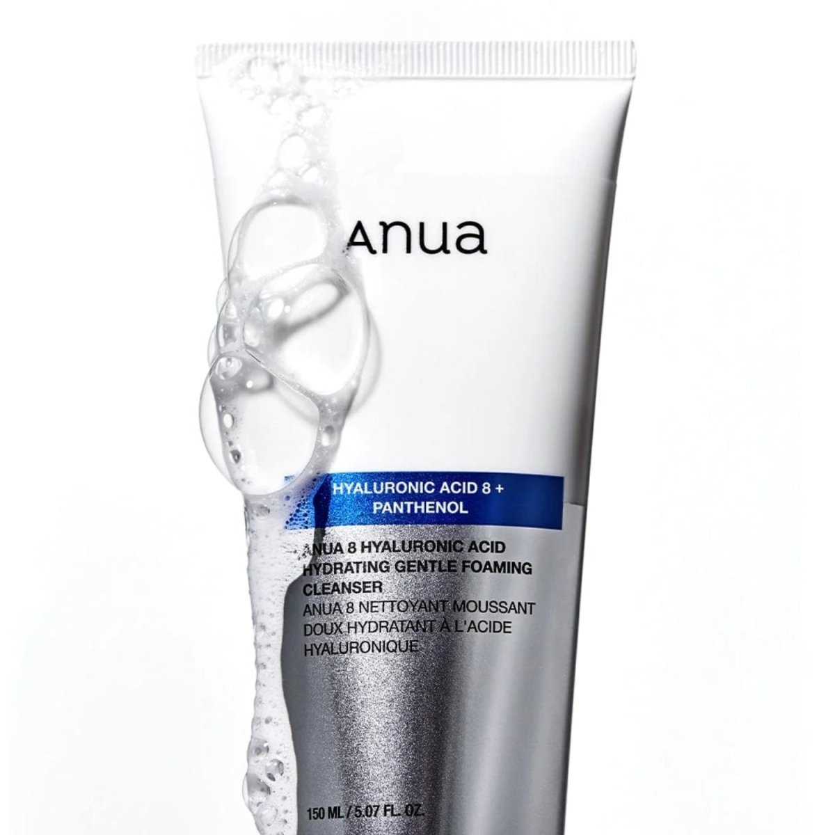 Anua 8 Hyaluronic Acid Hydrating Gentle Foaming Cleanser [150ml] | La Cosmetique