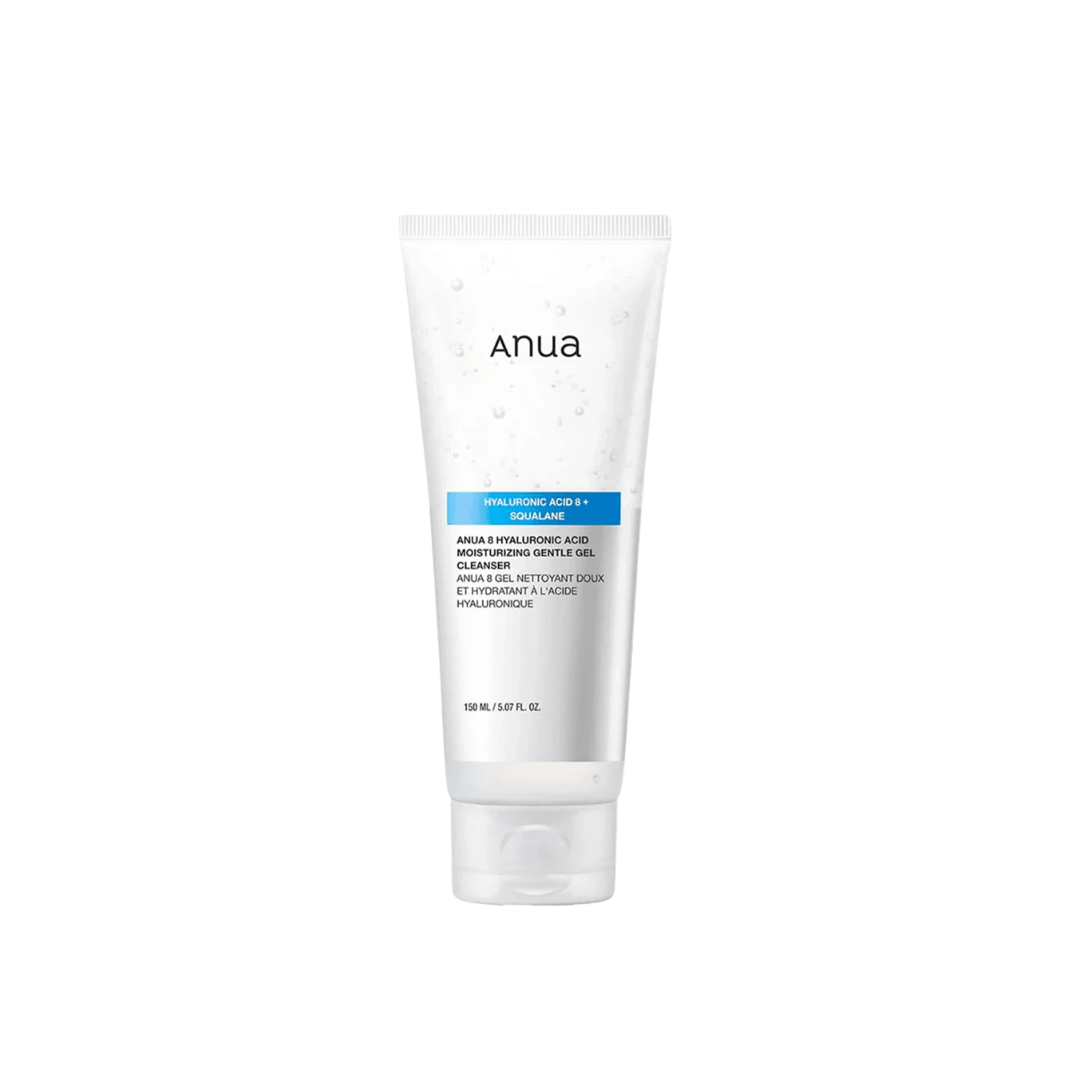 Anua 8 Hyaluronic Acid Moisturizing Gentle Gel Cleanser [150ml] | La Cosmetique