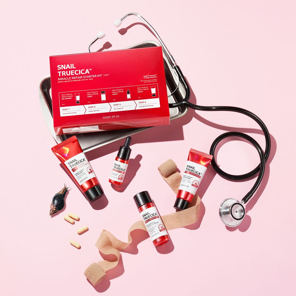 Some By Mi Snail Truecica Miracle Repair Starter Kit - Shop K-Beauty in Australia