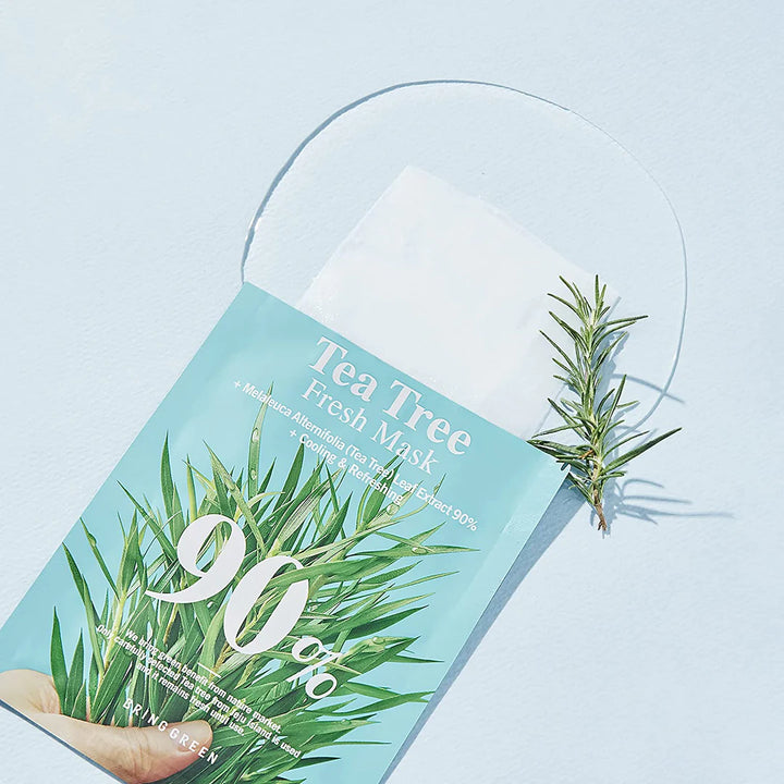 Bring Green Tea Tree 90% Fresh Mask 10PCS/BOX - Shop K-Beauty in Australia