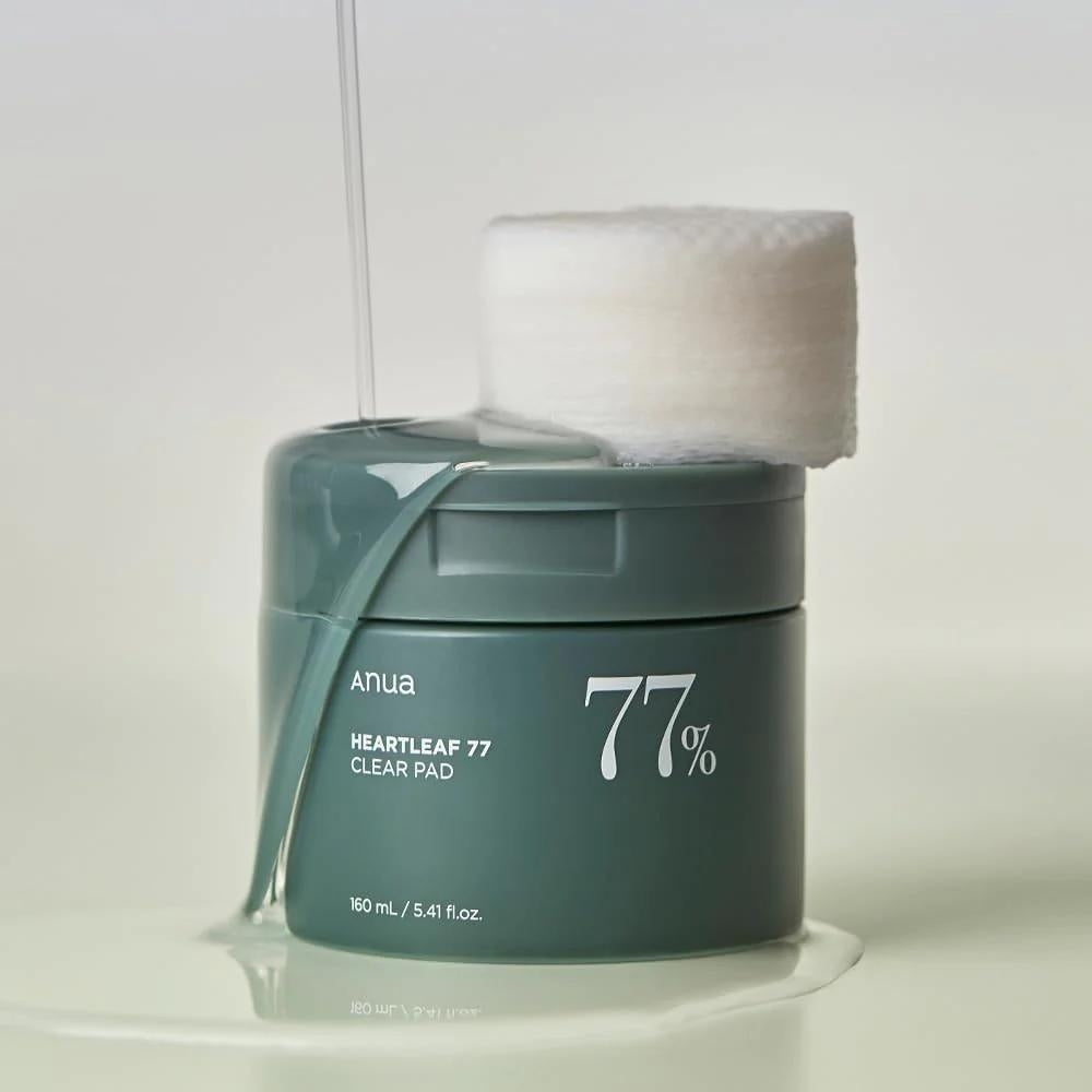 Anua Heartleaf 77% Toner Pad (70ea)  -La Cosmetique