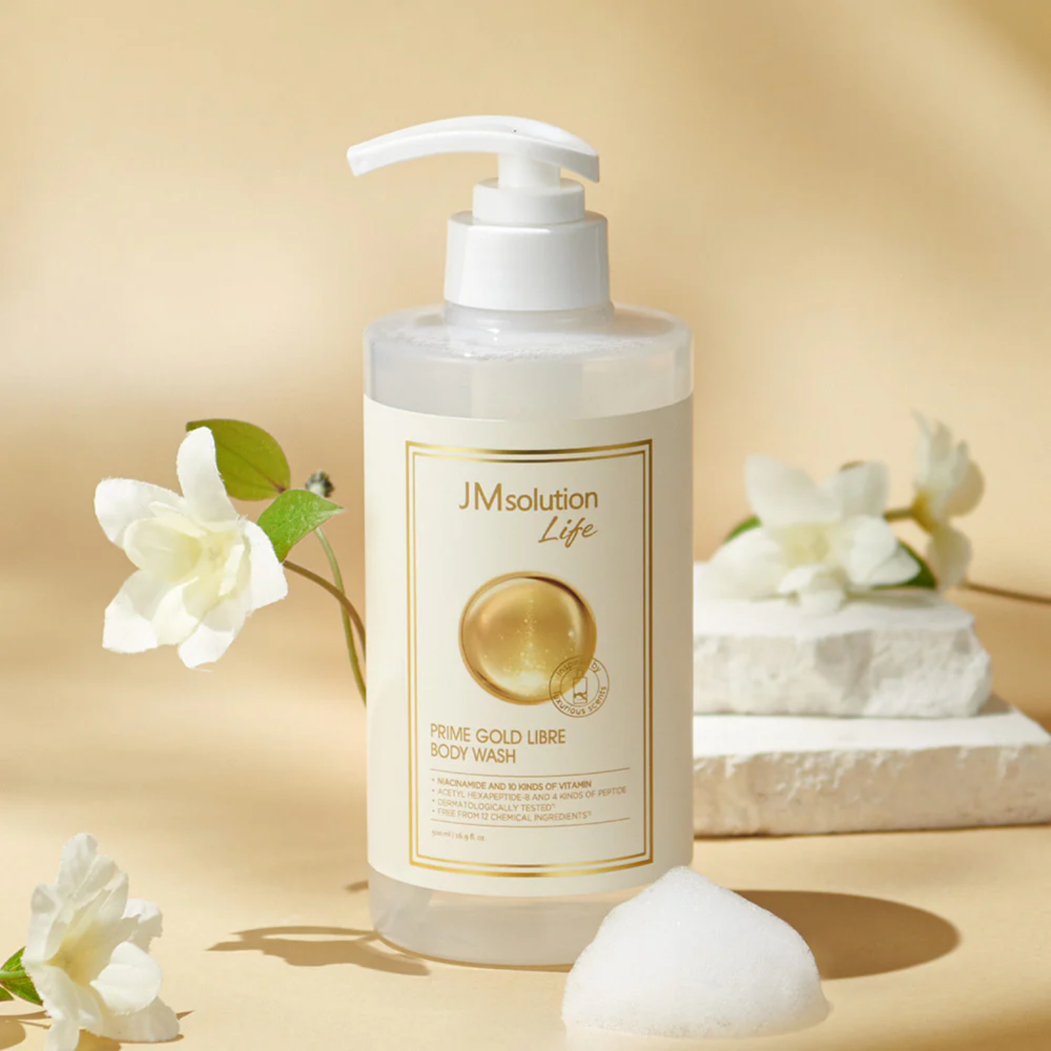 JM Solution Life Prime Gold Libre Body Wash 500ml - Shop K-Beauty in Australia