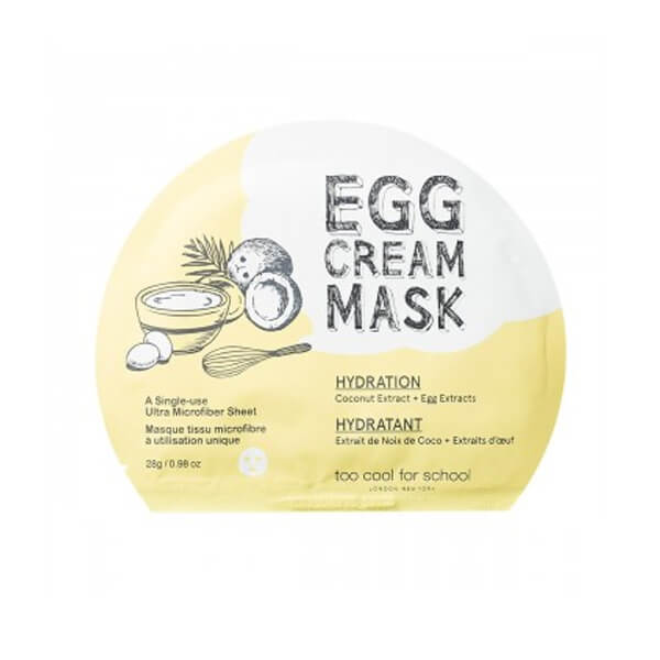 Too Cool For School Egg Cream Mask Hydration