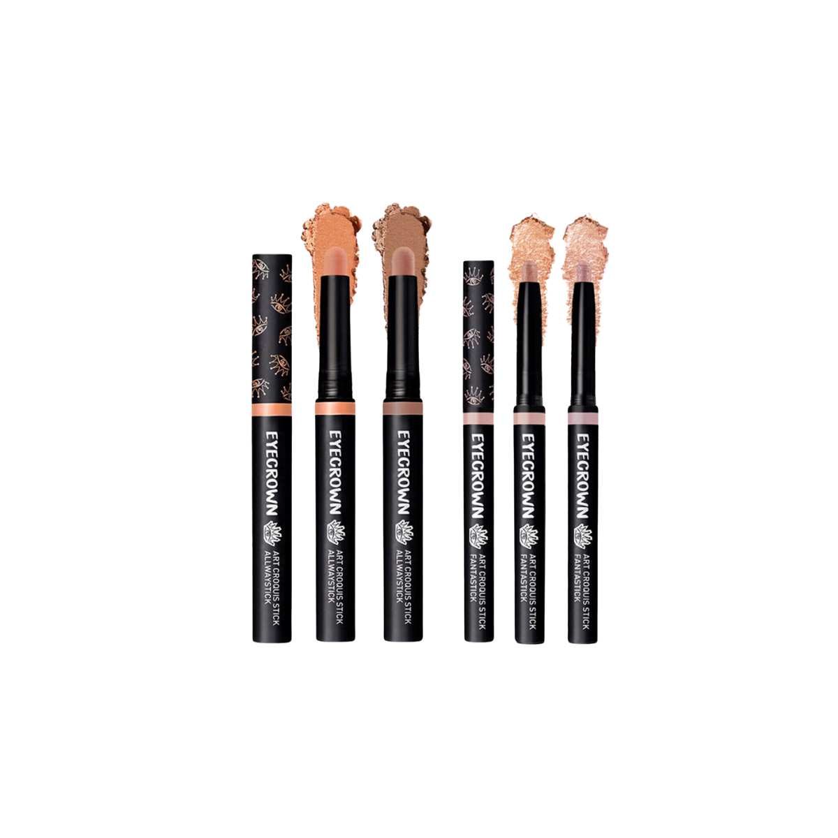 MAKEheal Eyecrown Art Croquis Stick Shadow Allway Stick (6 Colours) - Shop K-Beauty in Australia