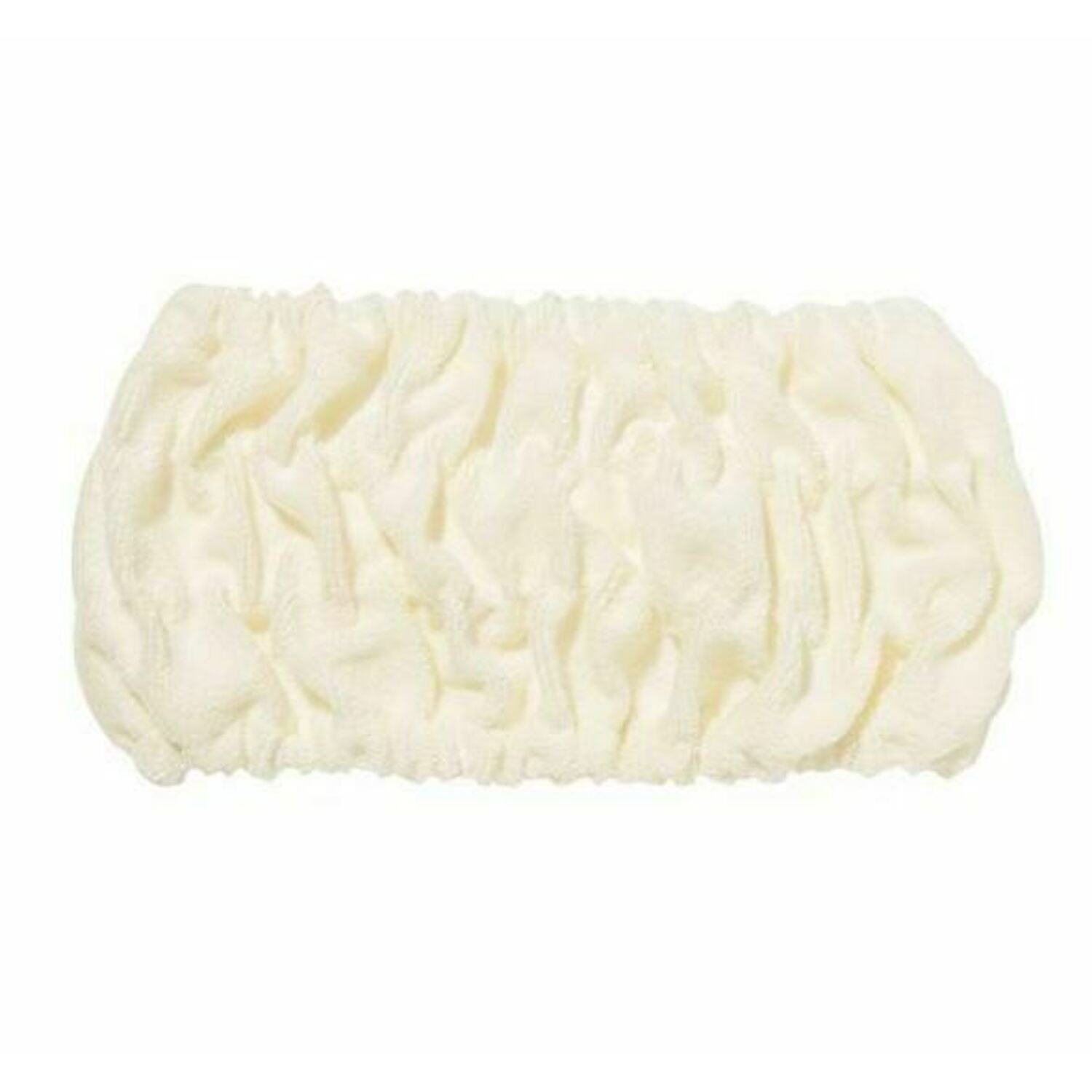 Fillimilli cleansing headband, soft fabric headband for skincare, with adjustable fit and comfortable design for facial routines.