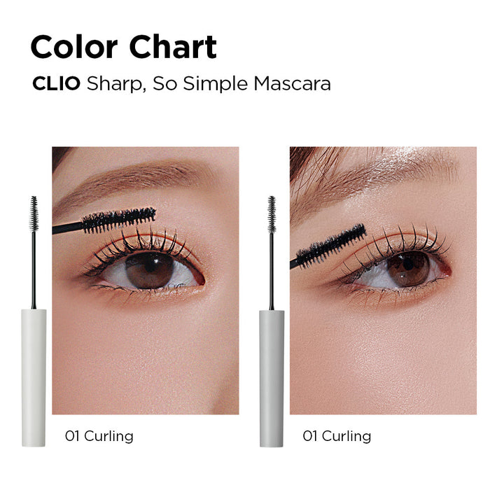 Clio Sharp So Simple Mascara 4g (Available in 2 colours) - Shop K-Beauty in Australia