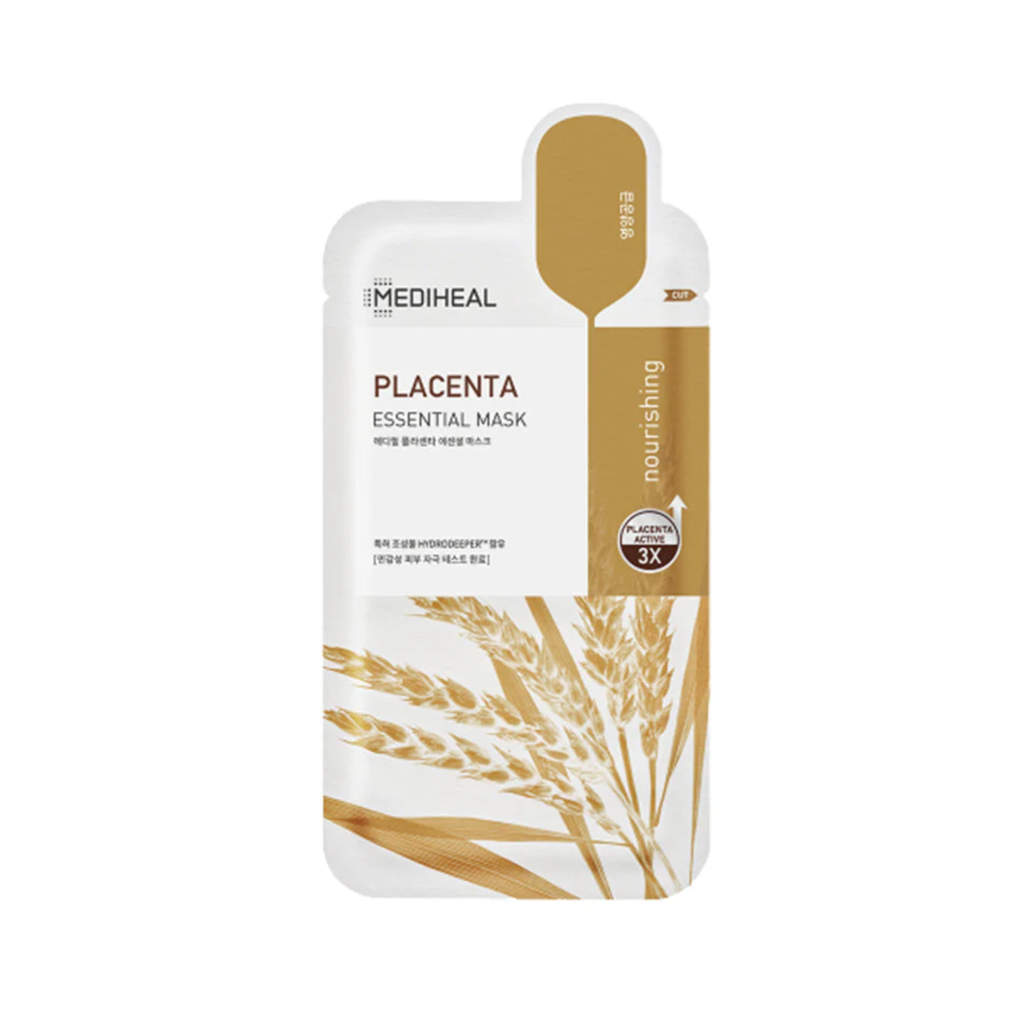 Mediheal Placenta Essential Mask 1pc  - La Cosmetique