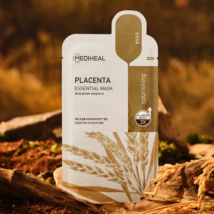 Mediheal Placenta Essential Mask 1pc - Shop K-Beauty in Australia