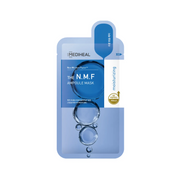 Mediheal N.M.F Ampoule Sheet Mask, single sheet mask with hydrating and soothing skincare ingredients, designed for facial use.