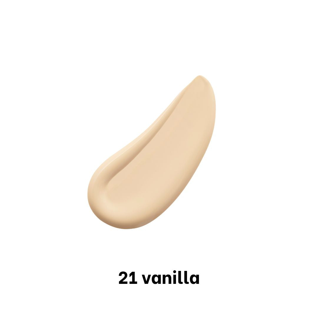 Missha Layering Fit Foundation Semi Glow liquid foundation in a sleek bottle, showcasing a smooth, semi-glow finish for natural makeup looks.