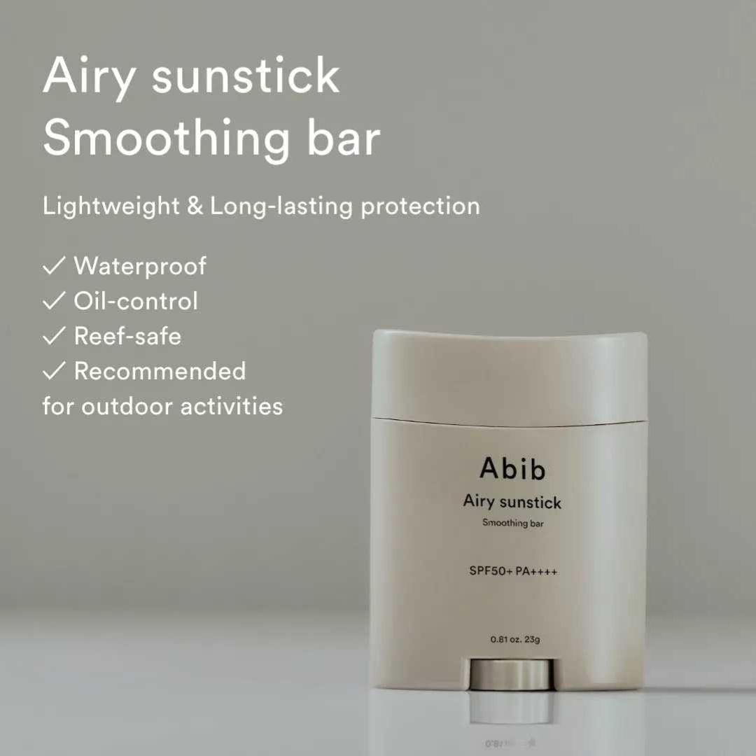 Abib Airy Sunstick Smoothing Bar 23g - Shop K-Beauty in Australia