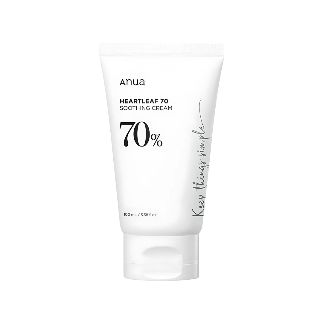 Anua Heartleaf 70% Soothing Cream 100ml  - La Cosmetique