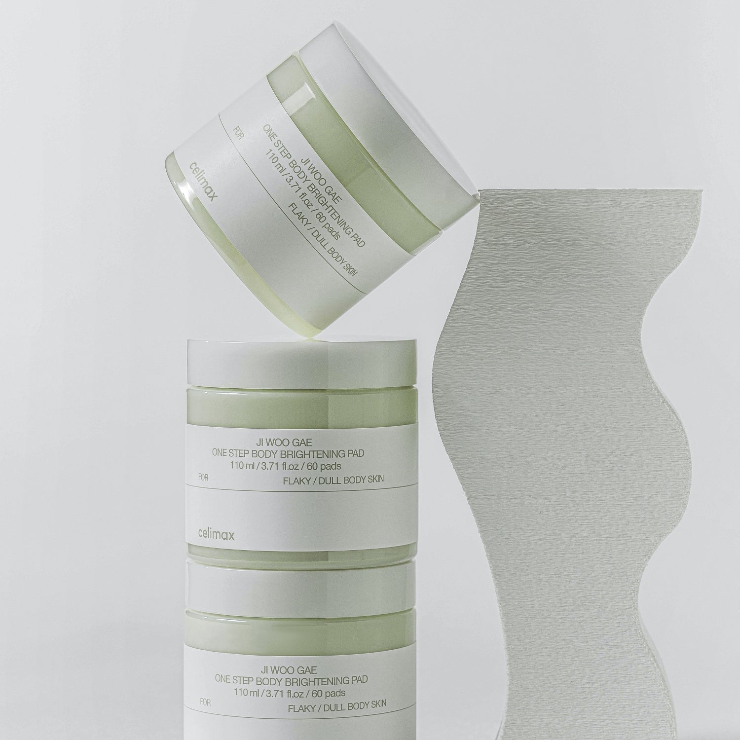 Celimax Ji Woo Gae One Step Body Brightening Pad 60pads - Shop K-Beauty in Australia