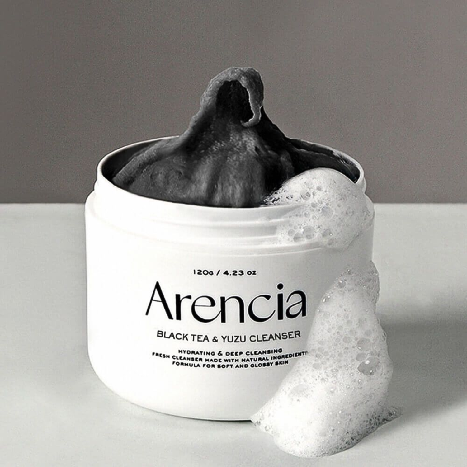 Arencia Black Tea Rice Mochi Cleanser 120g - Shop K-Beauty in Australia
