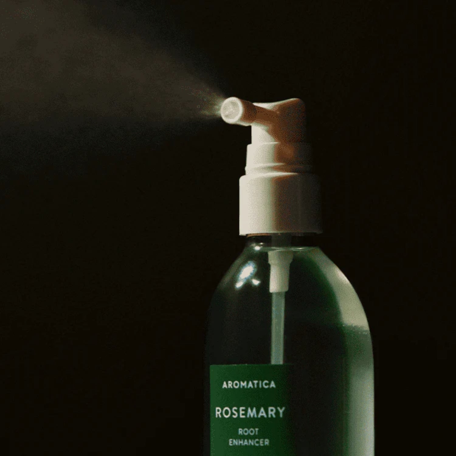 Aromatica Rosemary Root Enhancer 100ml conditioner bottle with the product label and natural herbal design.