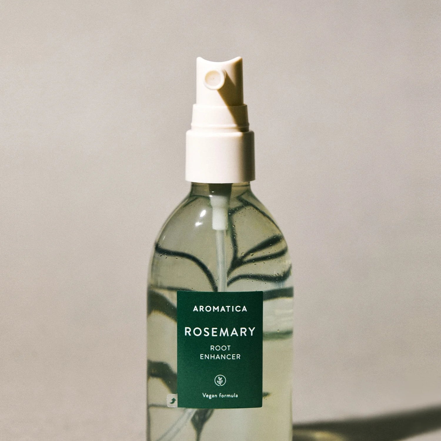 Aromatica Rosemary Root Enhancer 100ml conditioner and treatment bottle with natural rosemary ingredients for hair growth.