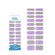 Glossy Blossom Gel Nail Strips - Aurora Illusion - Shop K-Beauty in Australia