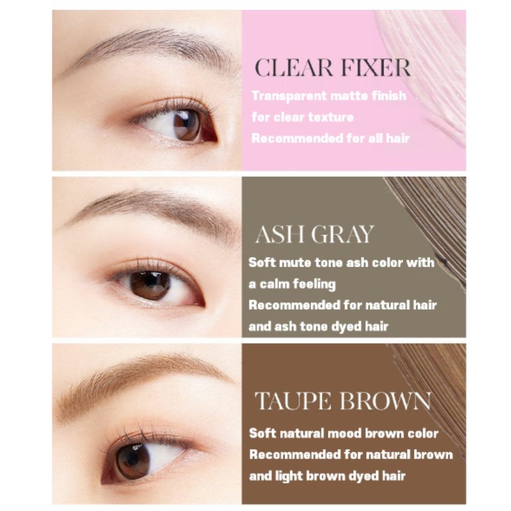 Banila Co B. By Banila Smudge Out Detail Browcara showing a close-up of the eyebrow brush and product applicator.