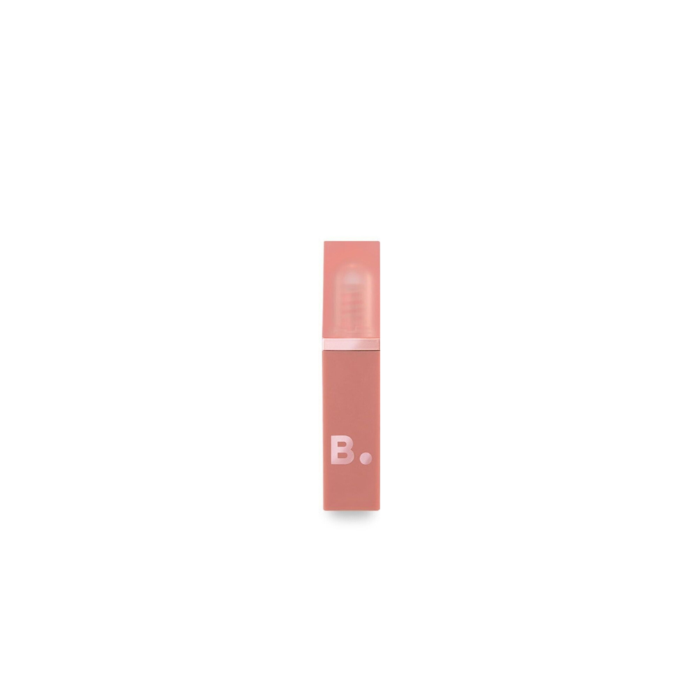 Banila Co B. By Banila Sheer Velvet Veil Lip Tint in a sleek tube with a soft, velvety finish and a natural pink shade.