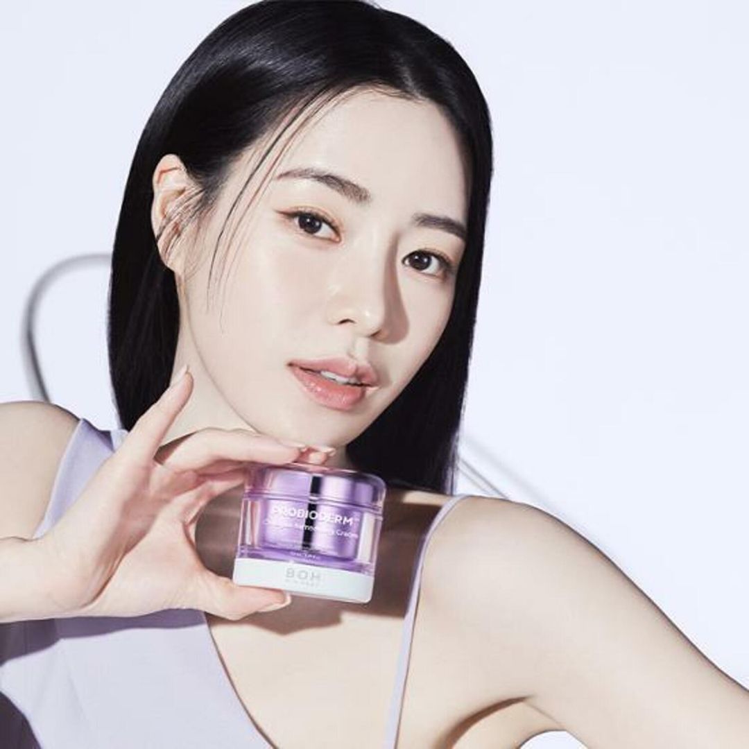 Probioderm Collagen Remodeling Cream by Bioheal BOH, 50ml face moisturizer with collagen for skin revitalization and hydration.
