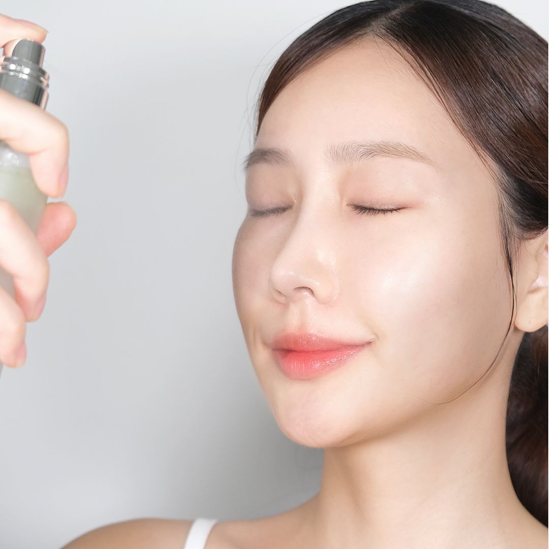 Bioheal BOH Panthecell Repair Cica Ampoule Mist in a 100ml spray bottle, showing the face mist with calming and repairing properties.