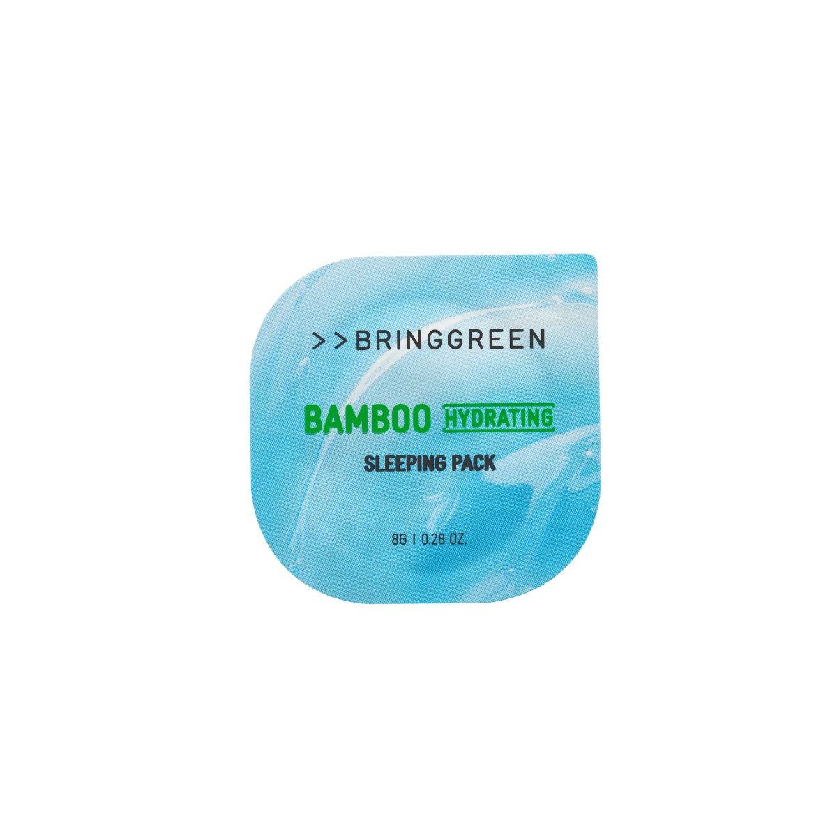 Fresh Bowl Bamboo Hydrating Sleeping Mask by Bring Green, a leave-on skincare mask with bamboo for deep hydration.