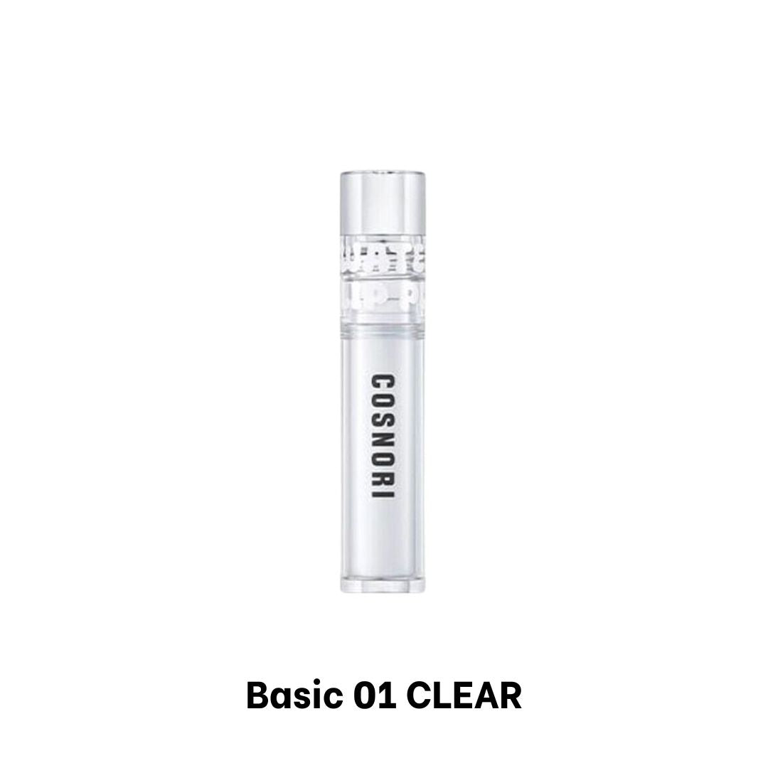 COSNORI Water-full Lip Plumper lip gloss in basic style, showcasing glossy finish and plumping effect on lips.