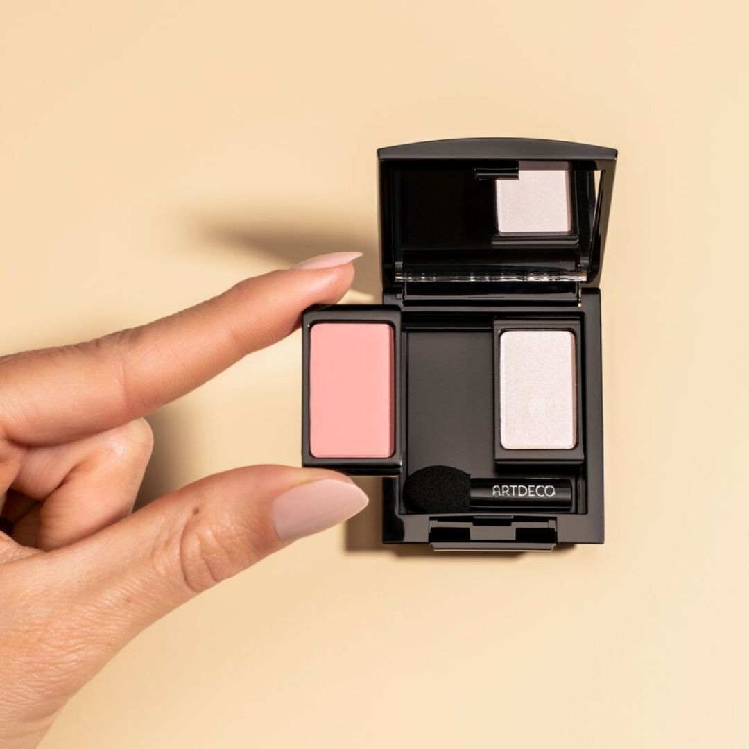 ARTDECO Beauty Box Duo makeup tools set with two compact, portable containers for skincare and cosmetic products.