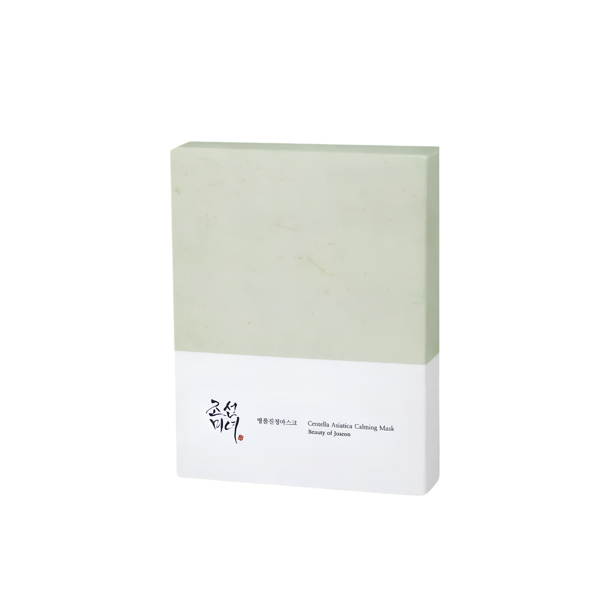 Beauty of Joseon Calming Barrier Mask Box with 10 sheet masks for soothing skincare, product packaging