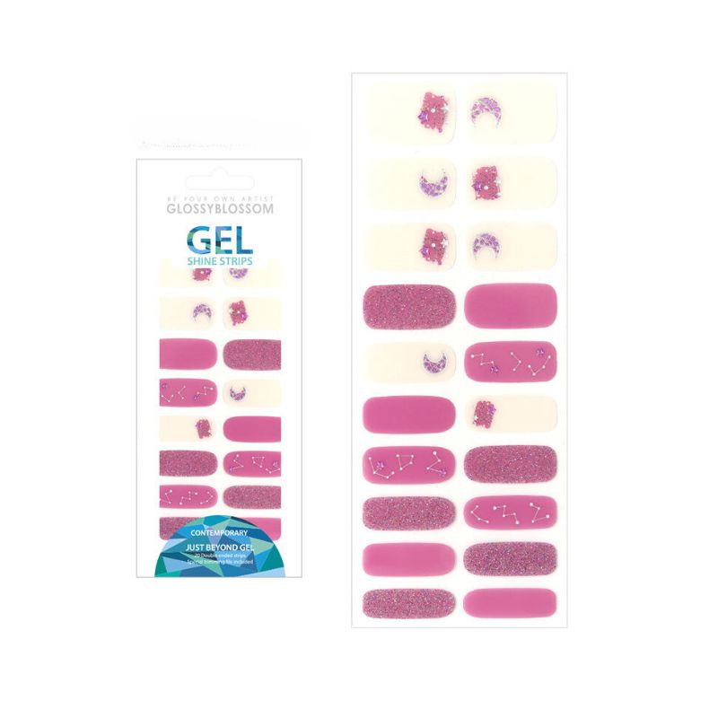 Glossy Blossom Gel Shine Strips Blooming Space La Cosmetique Australia