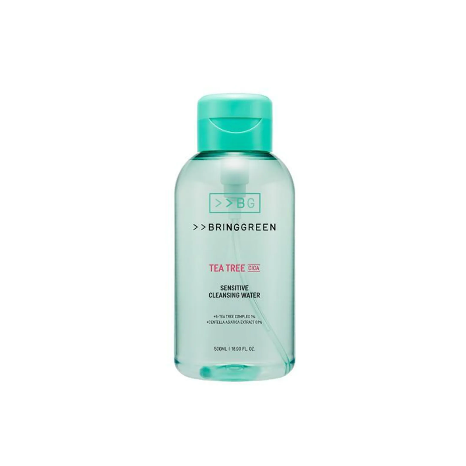 Bring Green Tea Tree Cica Sensitive Cleansing Water 500ml - Shop K-Beauty in Australia
