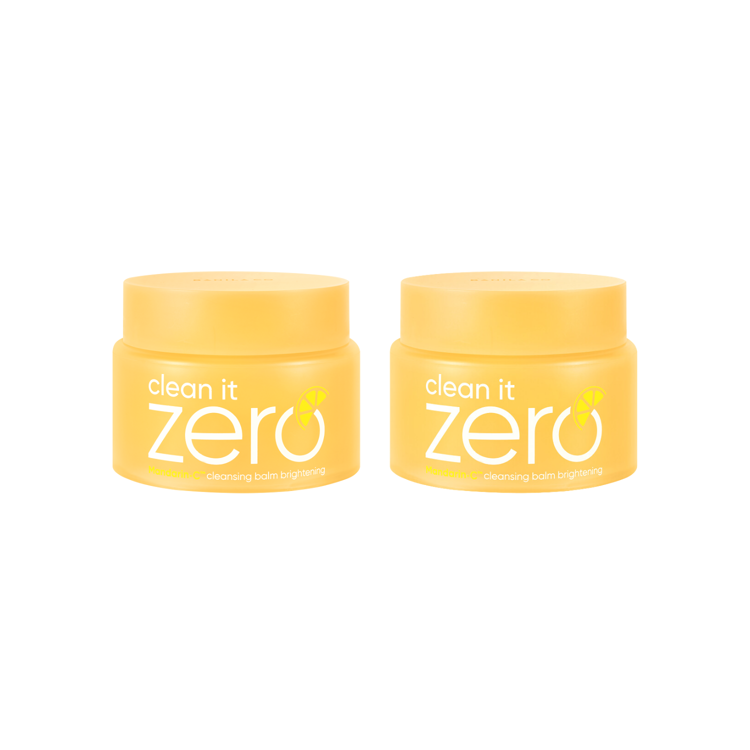 Banila Co Clean It Zero Cleansing Balm brightening twin pack with two 100ml jars for gentle, effective makeup removal and skin brightening.