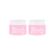 Banila Co Clean It Zero Cleansing Balm Original Twin Pack with two 100ml jars, showcasing the creamy balm texture in a bundle.