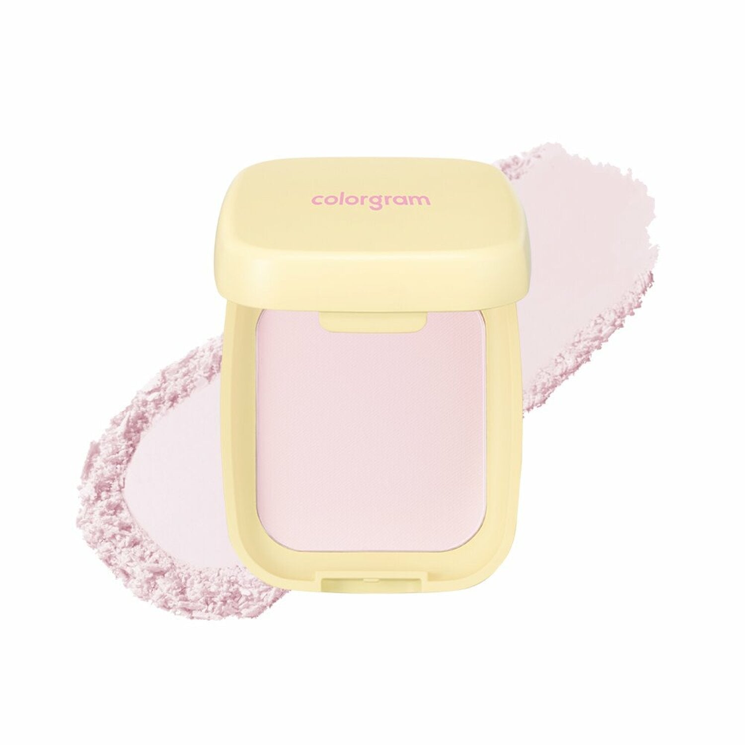 Colorgram Sebum Retouching Blur Pact setting powder with a compact case, designed to control shine and create a matte finish.