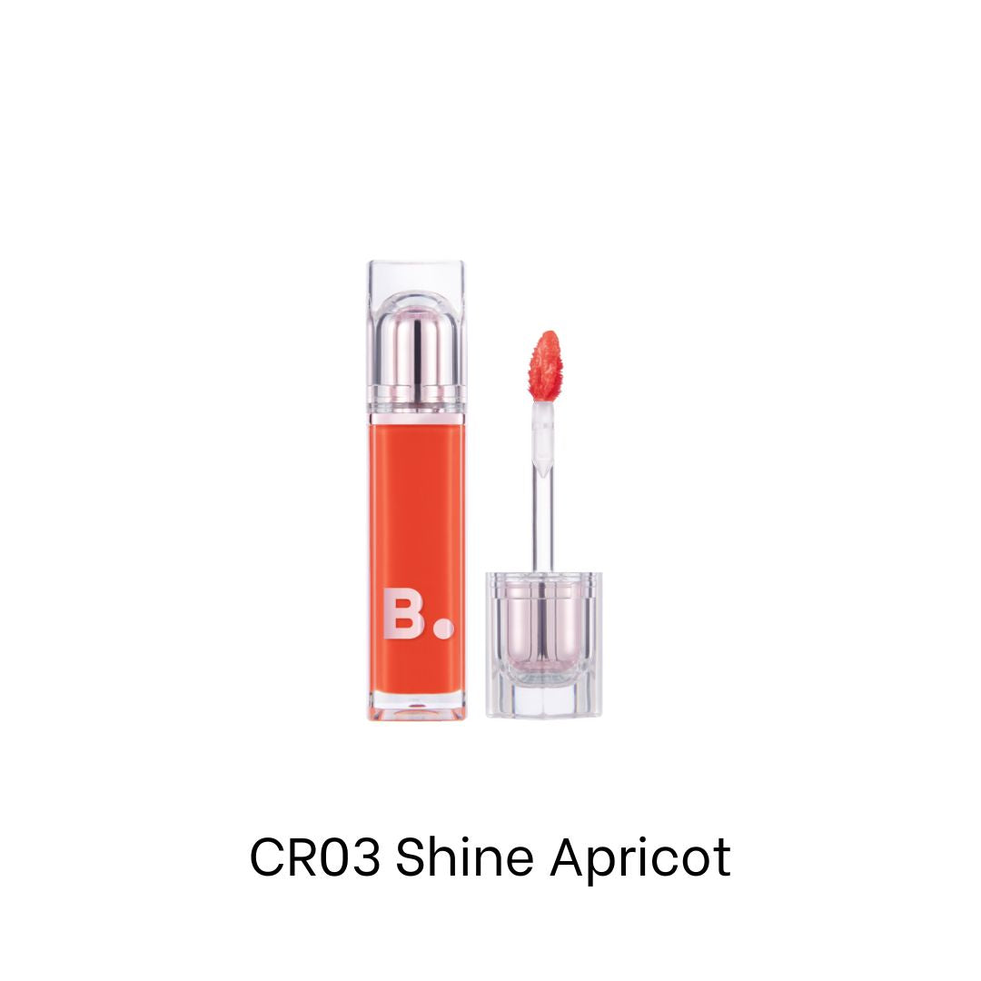 Banila Co Dew Glow Lip Tint in a sleek tube, showing a vibrant pink shade ready to add a dewy glow to lips.
