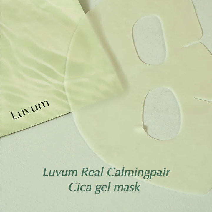Luvum Calming Repair Cica Gel Mask 5pcs/box - Shop K-Beauty in Australia