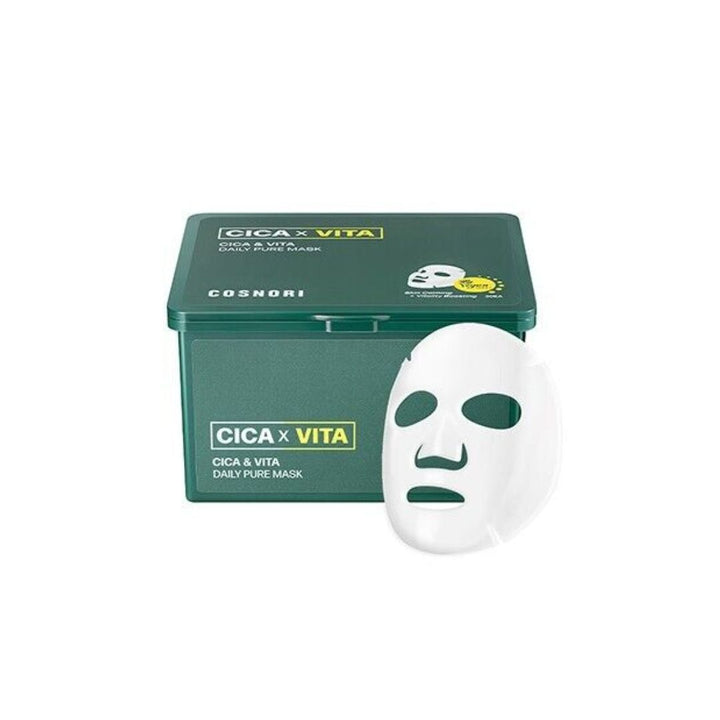 COSNORI Cica & Vita Daily Mask 350ml (30 Sheets) - Shop K-Beauty in Australia