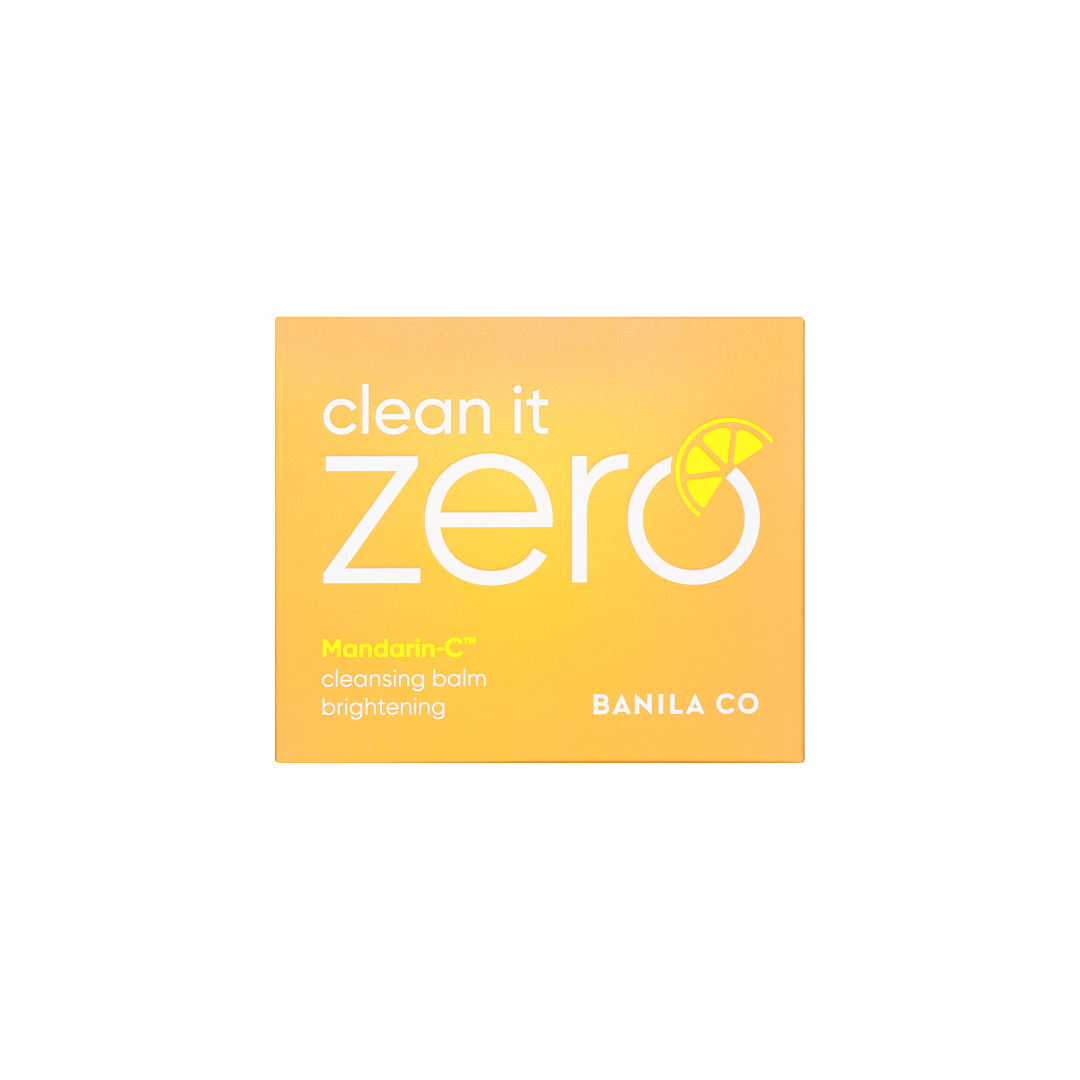 Banila Co Clean It Zero Brightening Cleansing Balm twin pack with two 100ml jars, front view showing the product packaging.